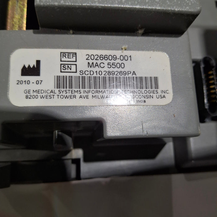 GE Healthcare MAC 5500 ECG with CAM Module