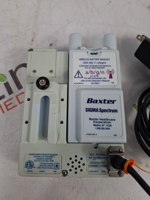 Baxter Sigma Spectrum 6.05.14 with A/B/G/N Battery Infusion Pump