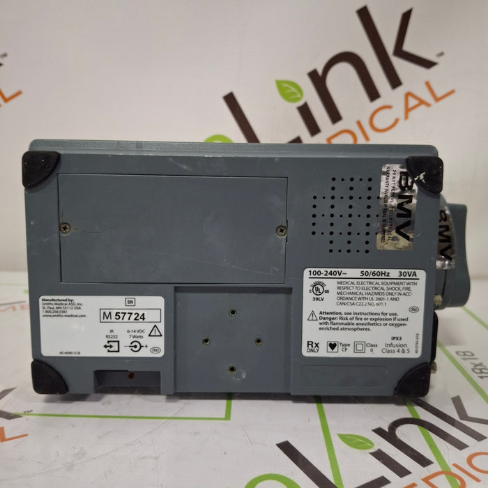 Smiths Medical Medfusion 3500 Version 4 Syringe Infusion Pump