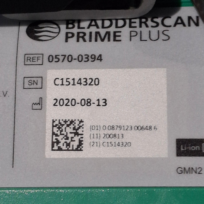 Verathon Medical, Inc Prime Plus Bladder Scanner