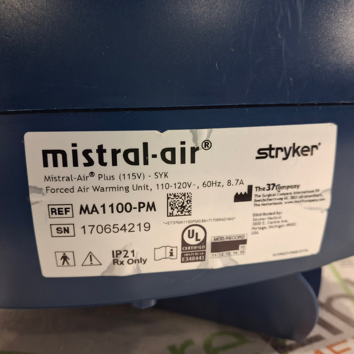 Stryker Mistral-Air Forced Air Warming System