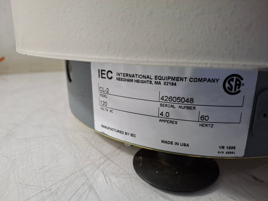 IEC Centra CL2 Centrifuge