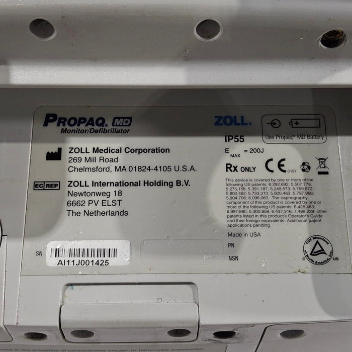 Zoll Propaq MD Vital Signs and Defibrillator
