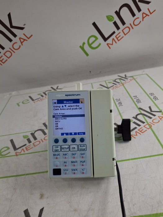 Baxter Sigma Spectrum 6.02.07 with B/G Battery Infusion Pump