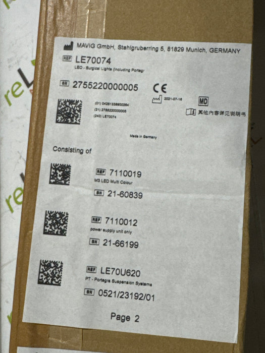 Mavig Portegra2 Suspension Arm