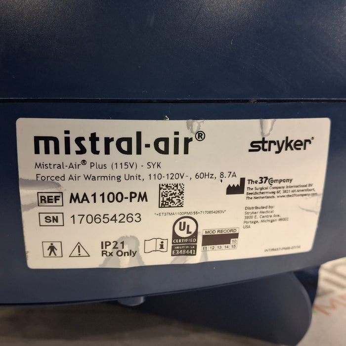 Stryker Mistral-Air Forced Air Warming System
