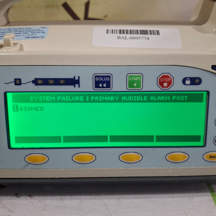 Smiths Medical Medfusion 3500 Syringe Infusion Pump