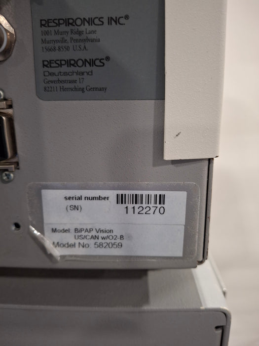 Respironics BiPAP Vision Ventilator