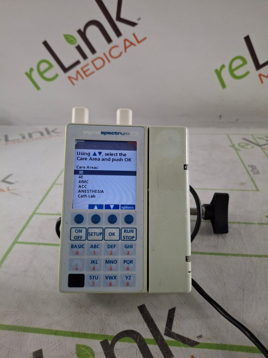 Baxter Sigma Spectrum 6.05.14 with A/B/G/N Battery Infusion Pump