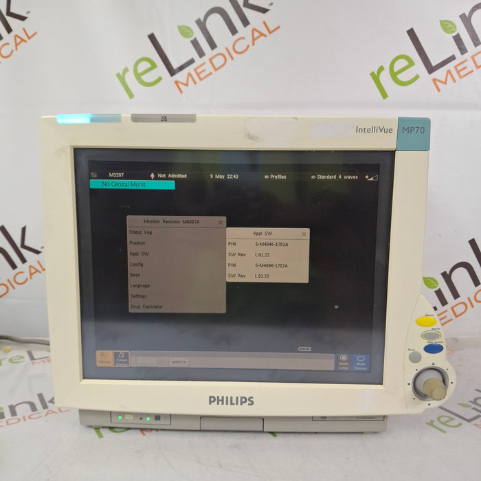 Philips IntelliVue MP70 Patient Monitor