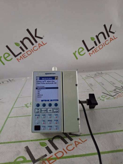 Baxter Sigma Spectrum 6.05.13 with B/G Battery Infusion Pump