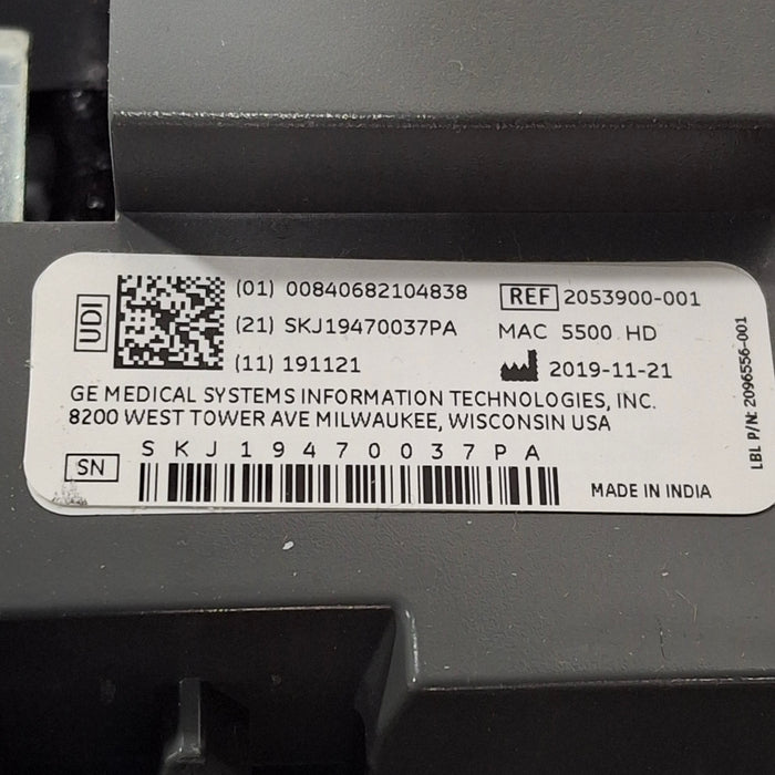 GE Healthcare MAC 5500 HD ECG without CAM Module