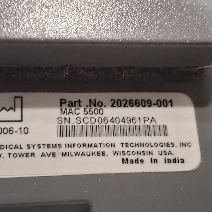 GE Healthcare MAC 5500 HD ECG without CAM Module