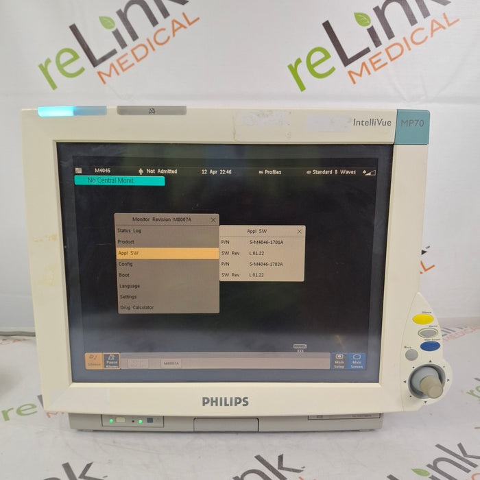 Philips IntelliVue MP70 Patient Monitor