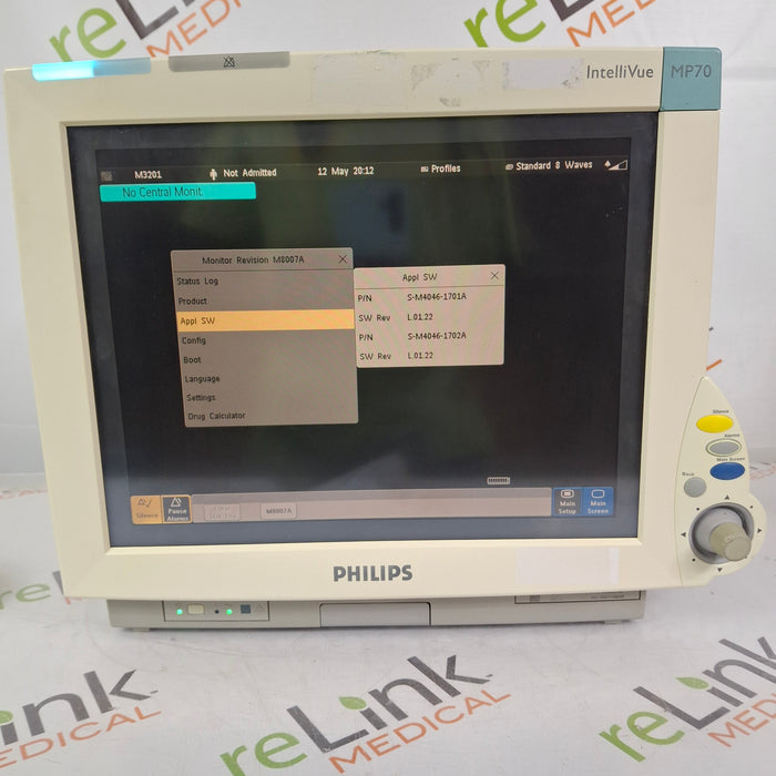 Philips IntelliVue MP70 Patient Monitor