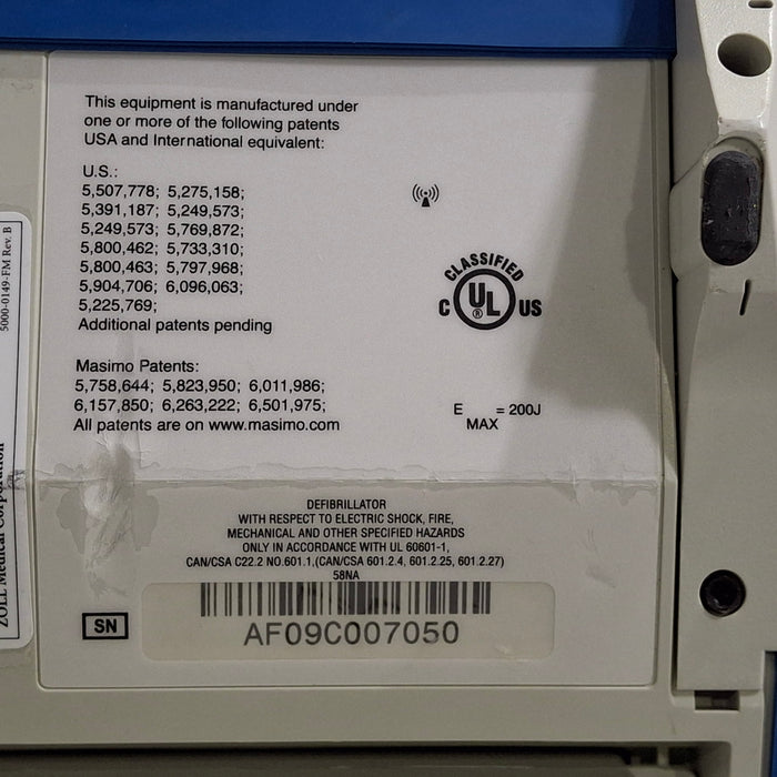 Zoll R Series ALS Defibrillator