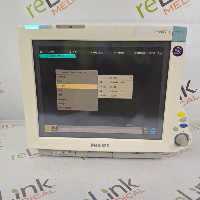 Philips IntelliVue MP70 Patient Monitor