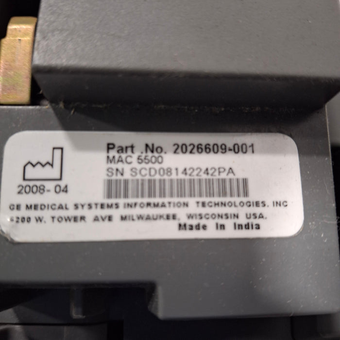 GE Healthcare MAC 5500 HD ECG without CAM Module