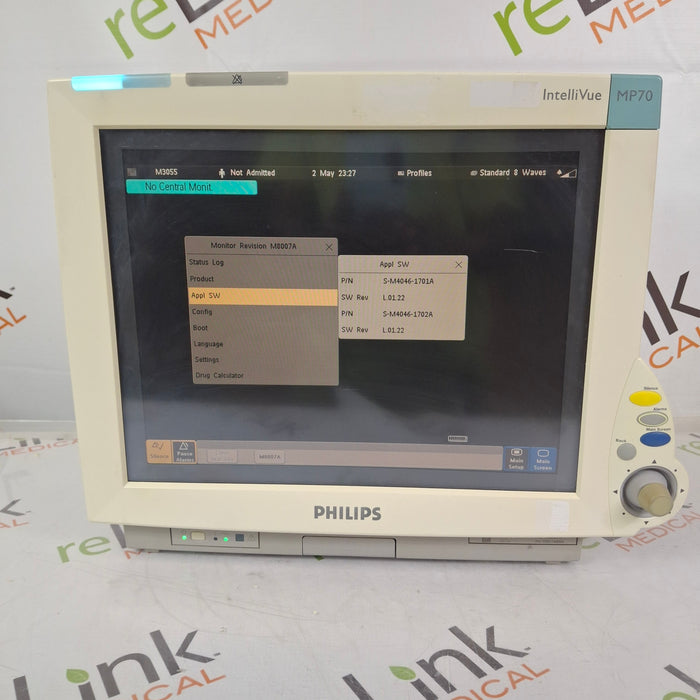 Philips IntelliVue MP70 Patient Monitor