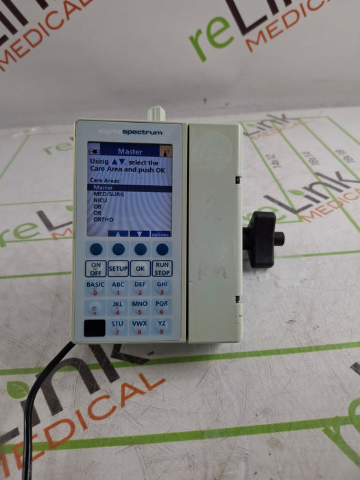 Baxter Sigma Spectrum 6.05.14 with B/G Battery Infusion Pump