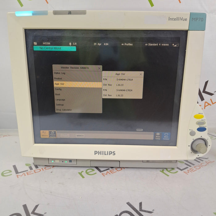 Philips IntelliVue MP70 Patient Monitor