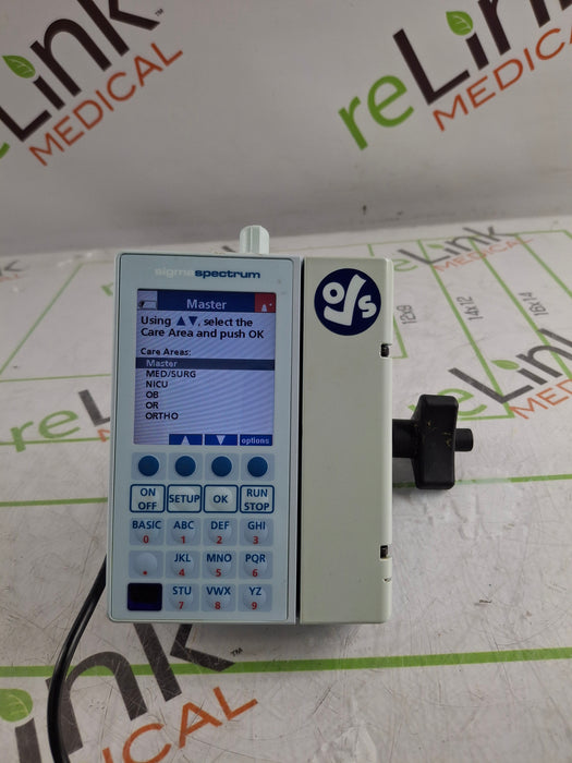 Baxter Sigma Spectrum 6.05.14 with B/G Battery Infusion Pump