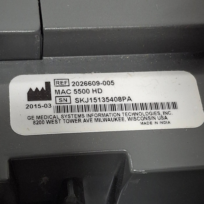 GE Healthcare MAC 5500 HD ECG without CAM Module