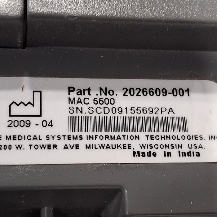 GE Healthcare MAC 5500 ECG without CAM Module