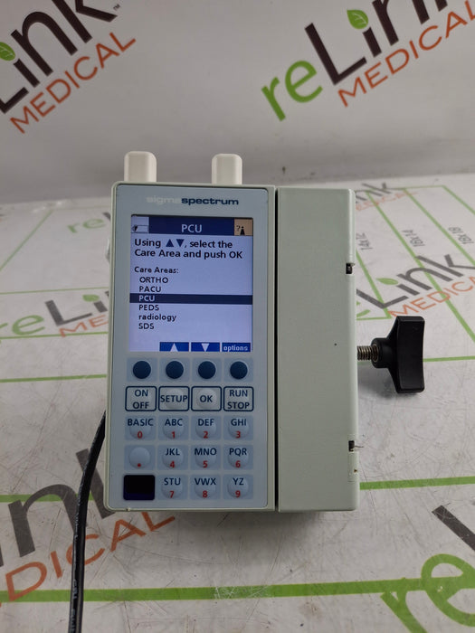 Baxter Sigma Spectrum 6.05.14 with A/B/G/N Battery Infusion Pump