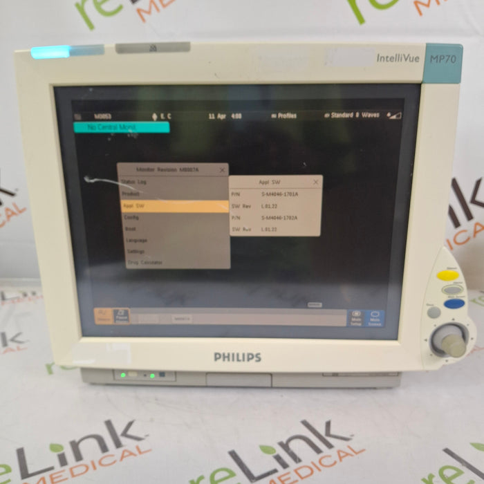 Philips IntelliVue MP70 Patient Monitor