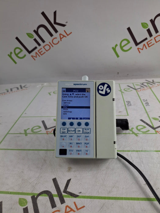 Baxter Sigma Spectrum 6.05.14 with B/G Battery Infusion Pump