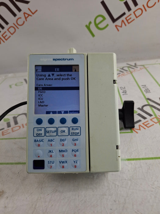 Baxter Sigma Spectrum 6.05.14 with B/G Battery Infusion Pump