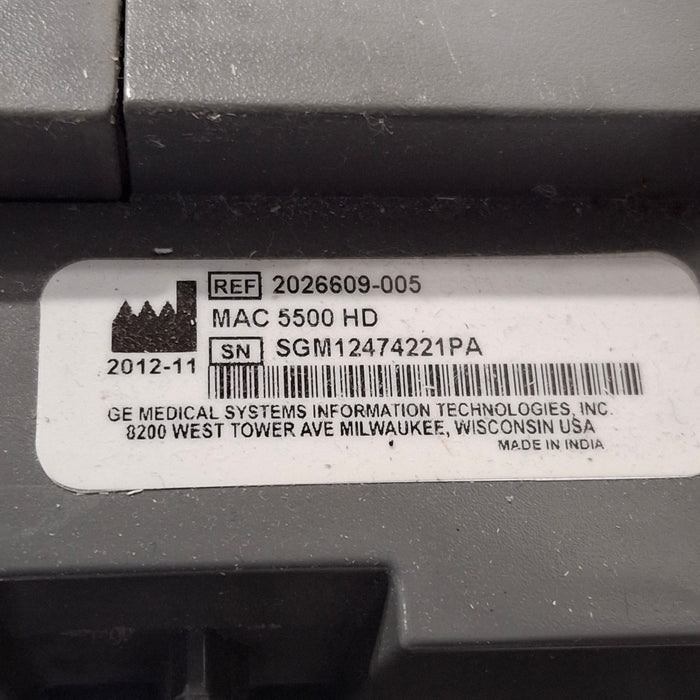 GE Healthcare MAC 5500 HD ECG without CAM Module