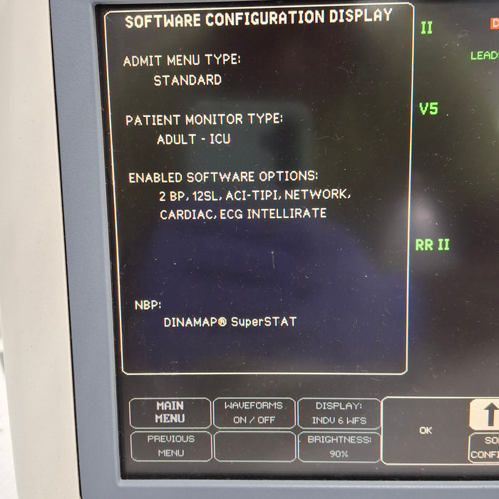GE Healthcare Dash 4000 - GE/Nellcor SpO2 Patient Monitor
