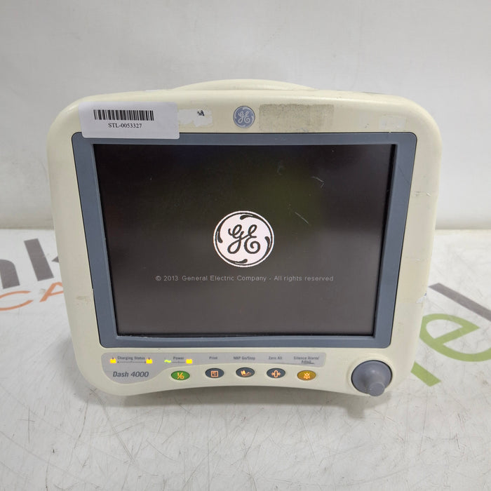 GE Healthcare Dash 4000 - GE/Nellcor SpO2 Patient Monitor