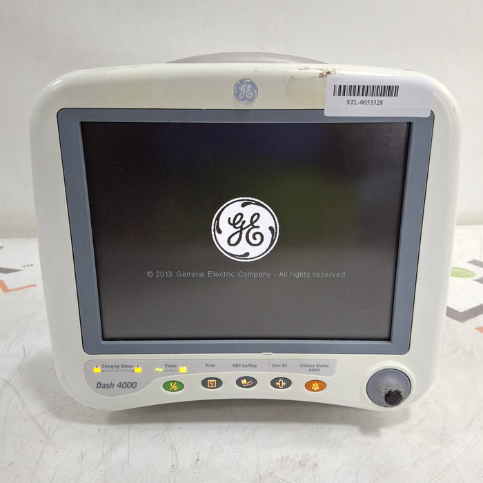 GE Healthcare Dash 4000 - GE/Nellcor SpO2 Patient Monitor