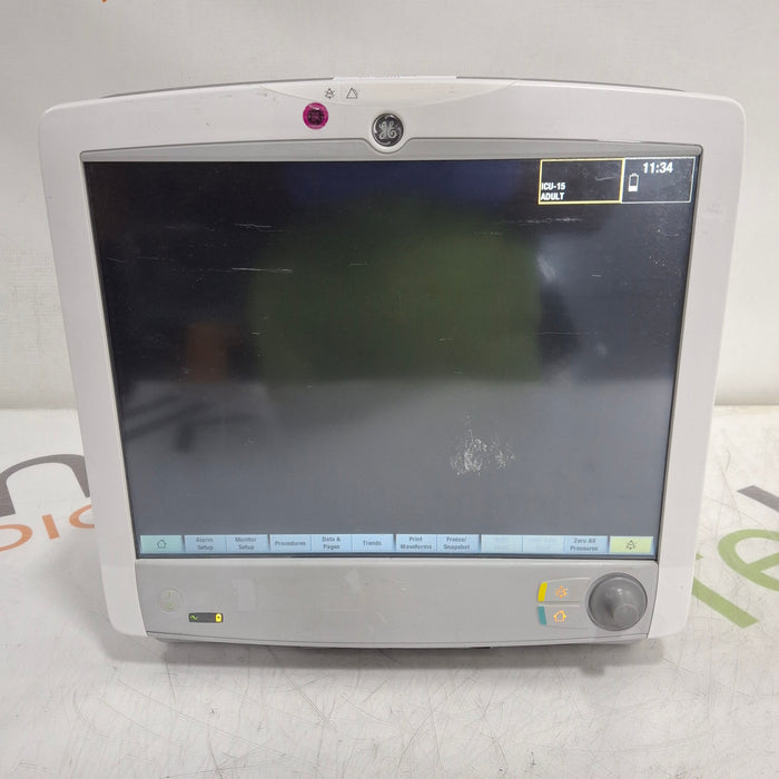 GE Healthcare Carescape B650 Critical Care Patient Monitor