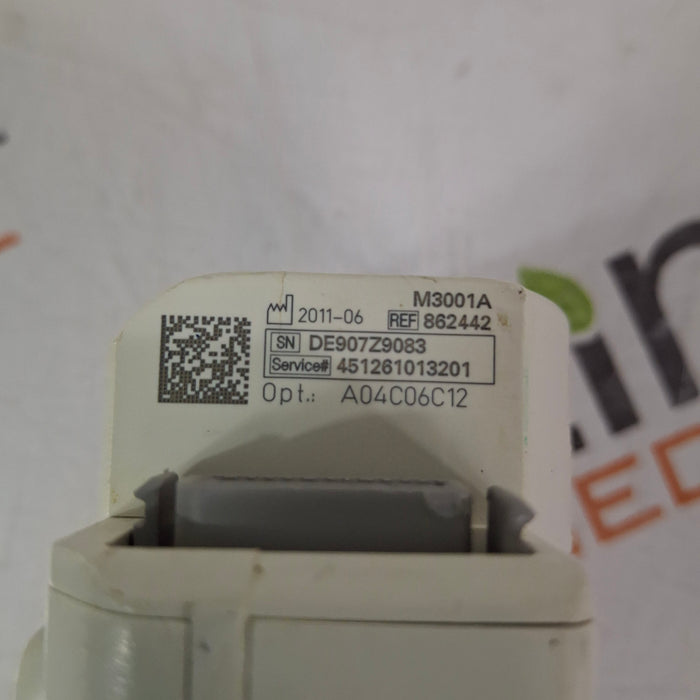 Philips M3001A-A04C06C12 OxiMax SpO2, NIBP, 12 Lead ECG, Temp, IBP MMS Module