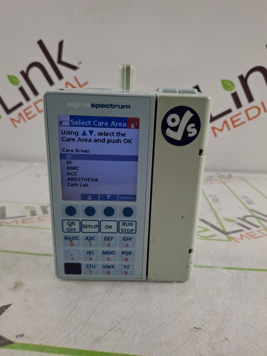 Baxter Sigma Spectrum 6.05.14 with B/G Battery Infusion Pump