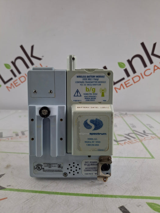 Baxter Sigma Spectrum 6.05.14 with B/G Battery Infusion Pump
