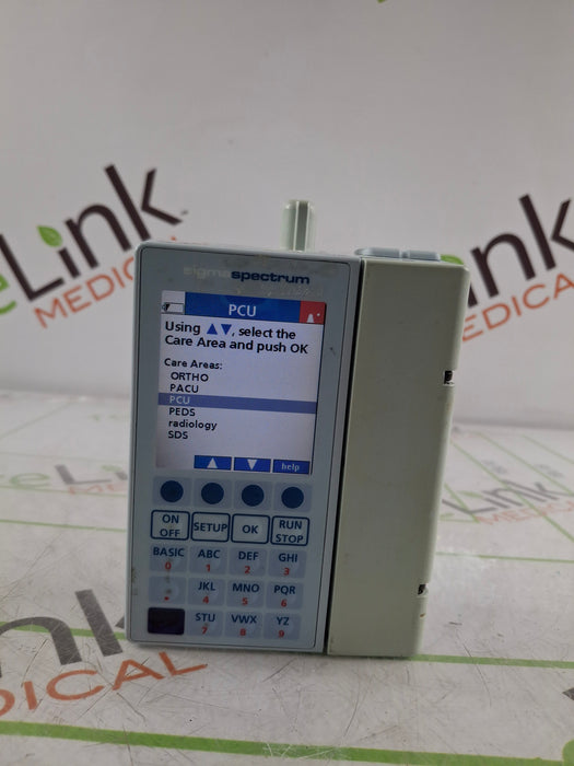 Baxter Sigma Spectrum 6.02.07 with B/G Battery Infusion Pump