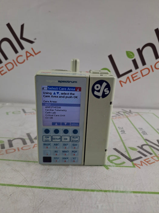 Baxter Sigma Spectrum 6.05.14 with B/G Battery Infusion Pump
