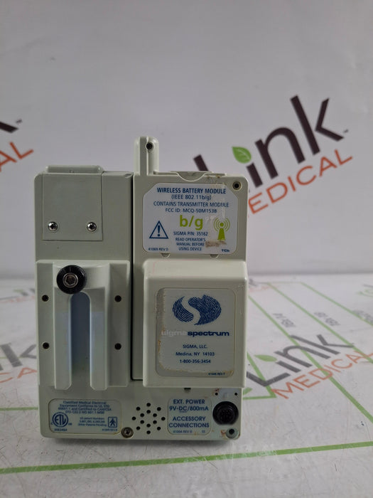 Baxter Sigma Spectrum 6.05.14 with B/G Battery Infusion Pump