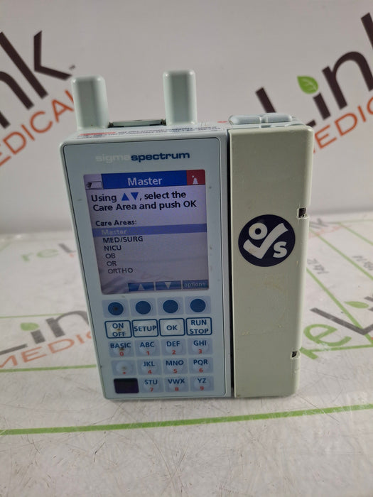 Baxter Sigma Spectrum 6.05.14 with A/B/G/N Battery Infusion Pump