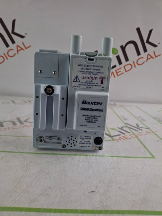 Baxter Sigma Spectrum 6.05.14 with A/B/G/N Battery Infusion Pump
