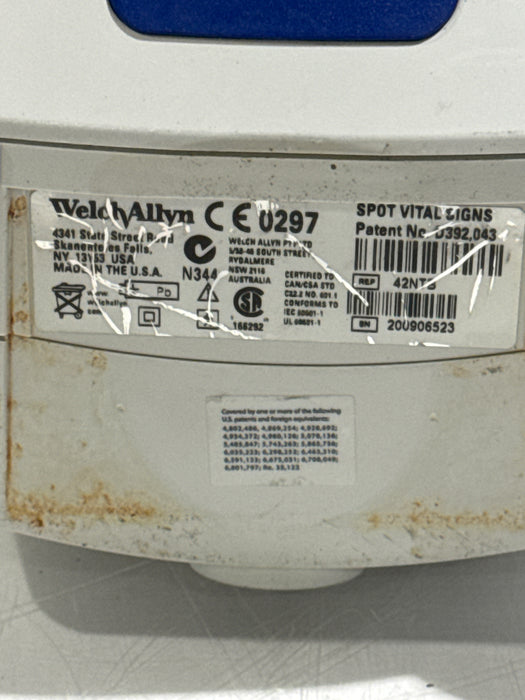 Welch Allyn Spot 420 - NIBP, Temp Vital Signs Monitor