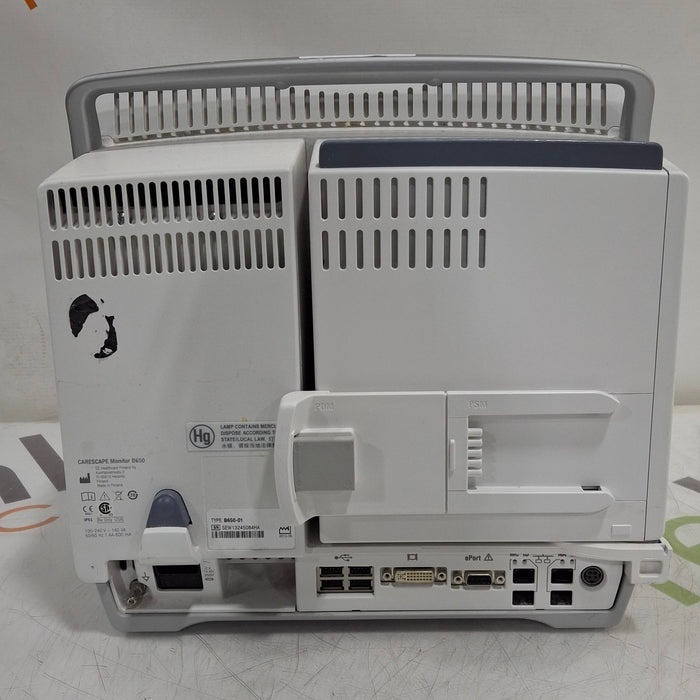 GE Healthcare Carescape B650 Critical Care Patient Monitor