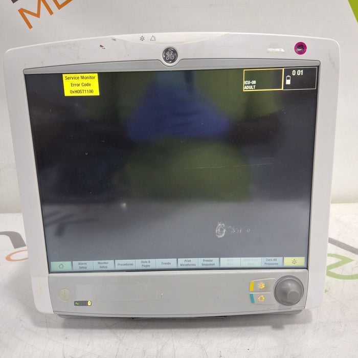 GE Healthcare Carescape B650 Critical Care Patient Monitor