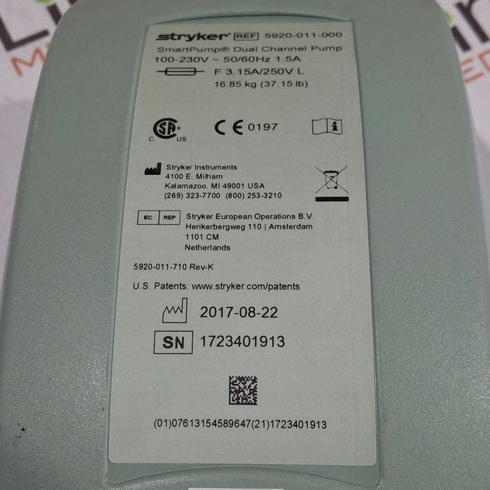 Stryker SmartPump Dual Channel Tourniquet