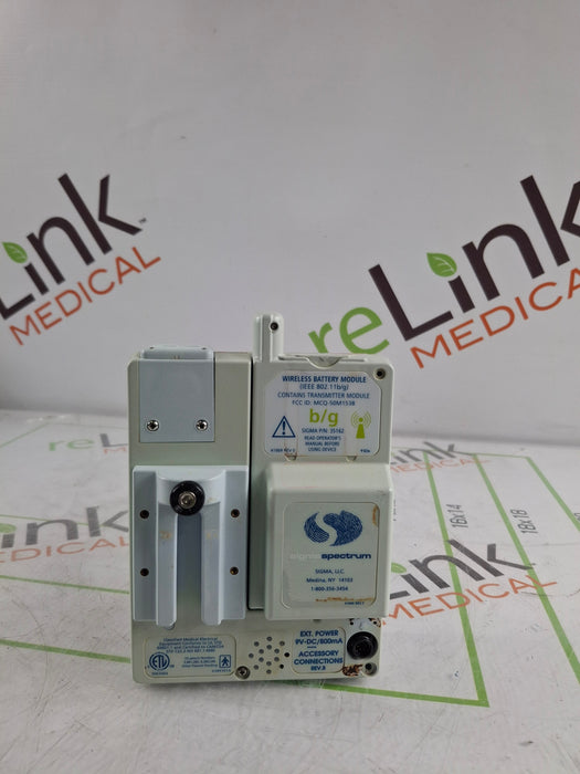 Baxter Sigma Spectrum 6.05.14 with B/G Battery Infusion Pump